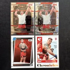 UFC TOM ASPINAL トム・アスピナル　カード　4枚セット　ルーキー