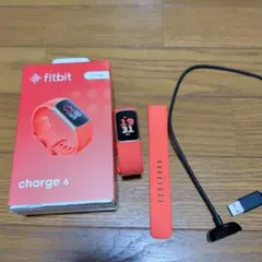 Fitbit Charge 6 オレンジ 本体