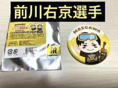 阪神　優勝　缶バッジ　前川選手