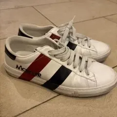 MONCLER スニーカー ホワイト トリコロール