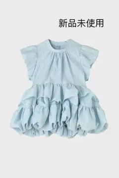 THE TOE Peony Dress ライトブルーM - メルカリ