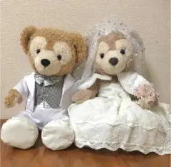 ダッフィー シェリーメイ　結婚式　コスチューム