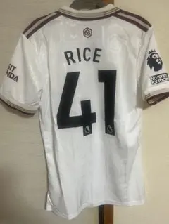 デクランライス　アーセナル　選手仕様　ユニフォーム　プレミアリーグ仕様　サード アーセナル 23-24 ホーム 半袖レプリカユニフォーム 41.デクラン