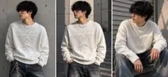TOMMY HILFIGER 日本未発売品 クルーネックニット ホワイト S