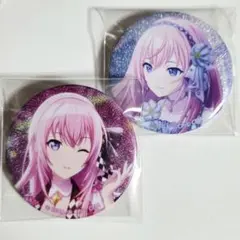 巡音ルカ グリッター缶バッジ 3b 4b