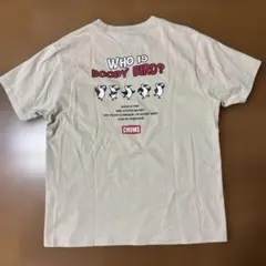 CHUMS Tシャツ ベージュ S