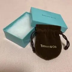 巾着袋と空箱　TIFFANY&Co.