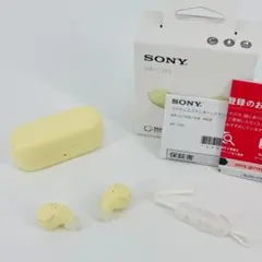 SONY WF-C510 ワイヤレスイヤホン イエロー