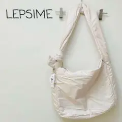 【新品タグ付き!】 LEPSIME ショルダーバッグ 撥水 軽量 ナイロン 韓国のサムネイル