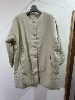 サマンサモスモス　ノーカラーコート新品タグ付き　キナリ