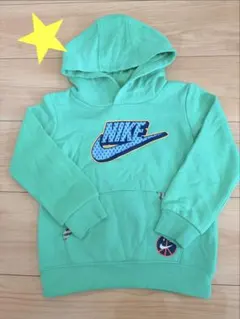 NIKE ナイキ ミントグリーン パーカー 3T 裏起毛