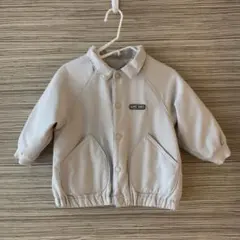 petit main ライトグレー ジャケット 90cm