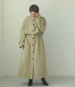 LE エルイー 無双仕立てバルカラーコート レショップ lechoppe - メルカリ