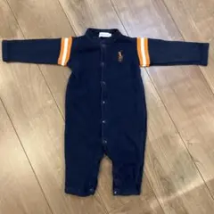 Ralph Lauren ネイビー ロンパース　70