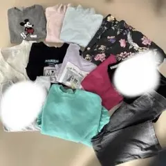 ❶女の子　セット ブランド ZARA ALGY H&M ユニクロ　140 150