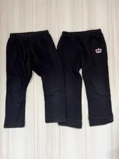 アプレレクール ベビードール パンツ2枚セット 110サイズ　裏起毛