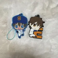 ダイヤのA ラバーストラップ 沢村栄純 御幸一也 - メルカリ
