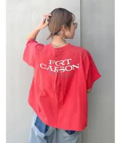 Ungrid リメイクロゴデザインTシャツ　半袖　9/25まで出品