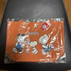 PEANUTS スヌーピー バッグ オレンジ