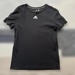 adidas 黒 Tシャツ 【新品未使用】160