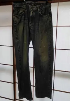 希少　茶色タグ　EDWIN 505 ストレートデニム 34/34