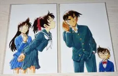 名探偵コナン原画展　ポストカード 服部平次　遠山和葉