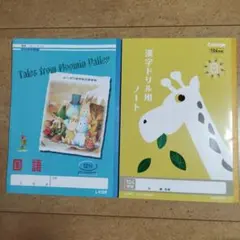 104字 漢字ドリル用ノート、12行国語ノート