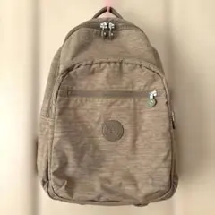 キプリング Kipling リュック　バックパック　ベージュ