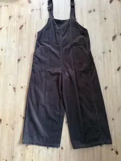 ブラウン オーバーオール