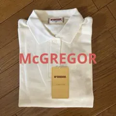 【タグ付新品】マックレガーMcGREGOR長袖ポロシャツ　レディースMアイボリーのサムネイル