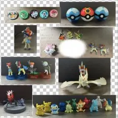 ポケモン フィギュア ストラップ クリップ 缶バッジ 大量セット まとめ売り