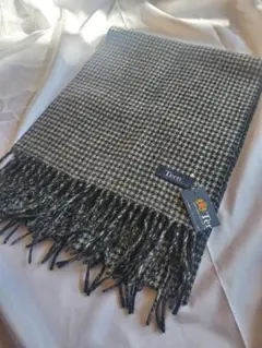 新品未使用＊Tern リバーシブル マフラー ブラック・ホワイトチェック