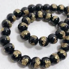 dp133/SALE！天然石◇オニキス　タイガー　約8mm1連