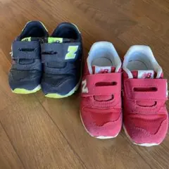 New Balance 373 ベビーシューズ 2足セット 14cm 15cm