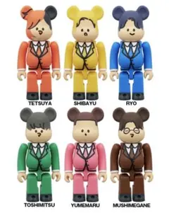 未開封新品 ベアブリック 東海オンエア 100% 6pcs be@rbrick
