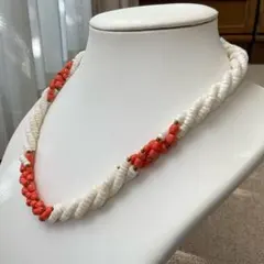 Miriam Haskell ネックレス 珊瑚 白珊瑚 ピンク ヴィンテージ | Mercari