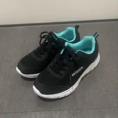 Kaepeメッシュスニーカー ブラック　運動靴、仕事靴