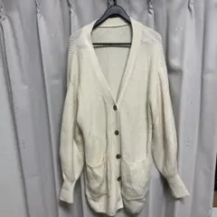 Alma Designアイボリー Mサイズ カーディガン