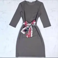 ZARA ザラ ZARA BASIC スカーフ ウエストリボン ワンピース