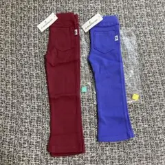 【新品】Commencer キッズ ロングパンツ 2枚セット 95、100cm