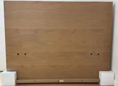 無印収納木製ベッドフレーム用ヘッドボード シングル2点