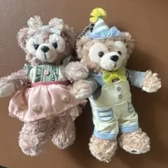 40周年 from all of us ディズニー ダッフィー ぬいぐるみバッジ