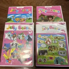 ECC教材Jelly Beans PF DVDセット 4枚