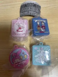 サンリオキャラクターズクッキー缶チャーム 4点セット