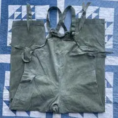 未使用品】40s us navy サルベージパンツ オーバーオール - メルカリ
