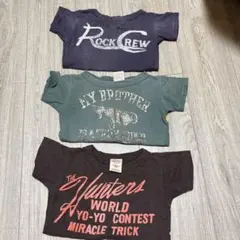 デニムダンガリー　Tシャツ 3枚セット　100サイズ　まとめ売り