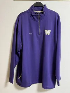 Nike ハーフジップ トレーナー パープル