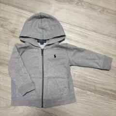 ラルフローレン　12M 80cm グレー　パーカー