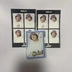世界　FANTASTICS ロト　ステッカー2枚、マグネット