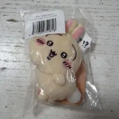 ちいかわ うさぎだらけくじ E賞 ぬいぐるみバッジ ハァ!?
